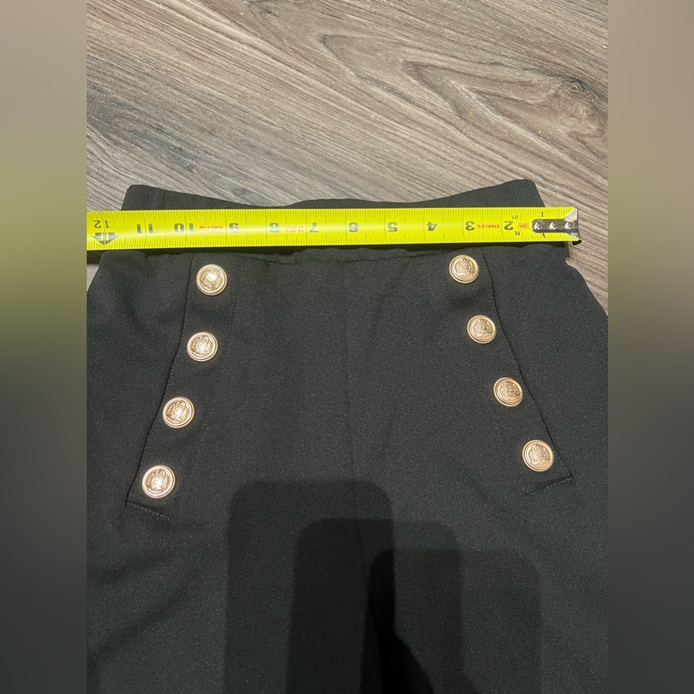 H&M Trousers in heavy jersey. High waist with concealed elastication - Picture 6 of 9